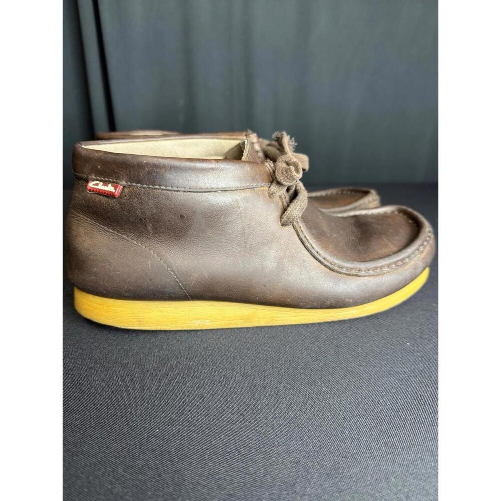 Clarks Men's Stinson Hi Chukka Boot, Beeswax Leather, 8.5